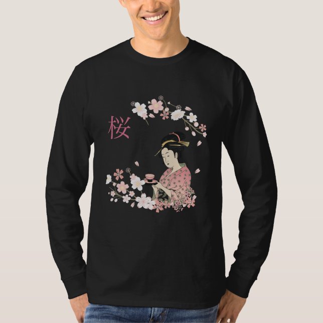 T-shirt Sakura Geisha (Devant)
