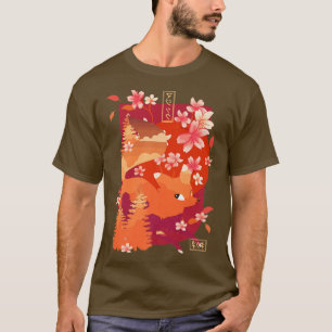 T-shirt Sakura Japonais Fleur de Cerisier