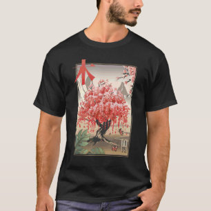 T-shirt Sakura Tree japonais traditionnel