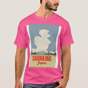 T-shirt Sakurajima Japon vacances