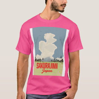 T-shirt Sakurajima Japon vacances