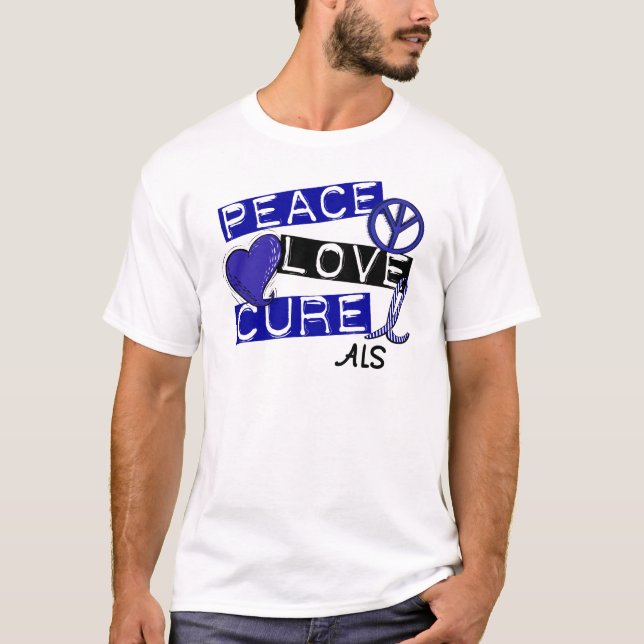 T-SHIRT SAL DE TRAITEMENT D'AMOUR DE PAIX (Devant)