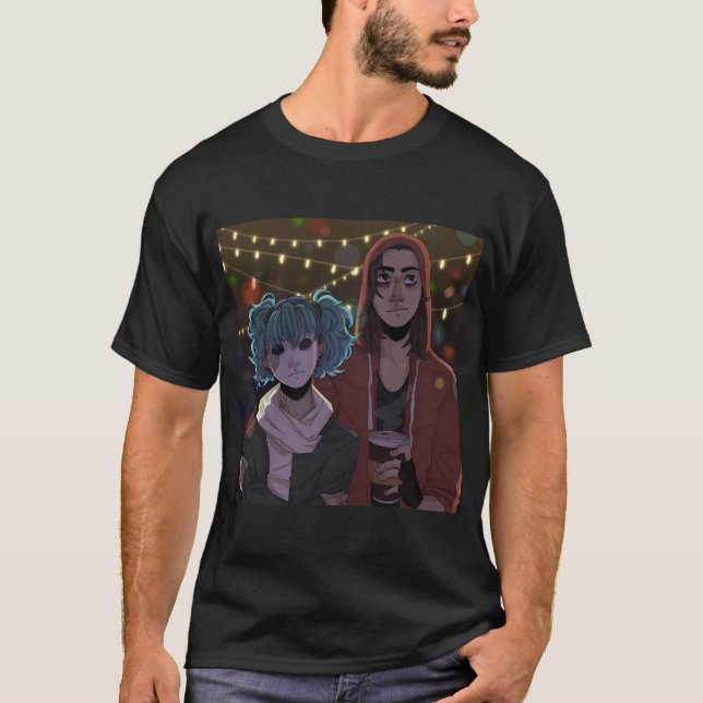 T-shirt Sal Fisher et Larry Johnson Noël (Devant)