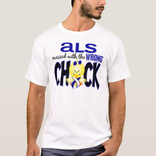 T-shirt SAL sali avec le poussin faux