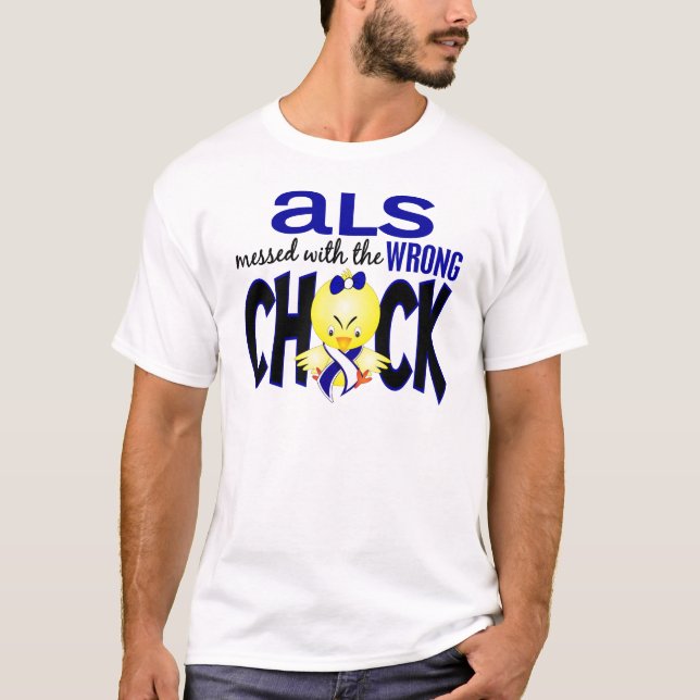 T-shirt SAL sali avec le poussin faux (Devant)