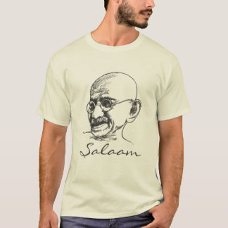 T-shirt Salaâm de Gandhi
