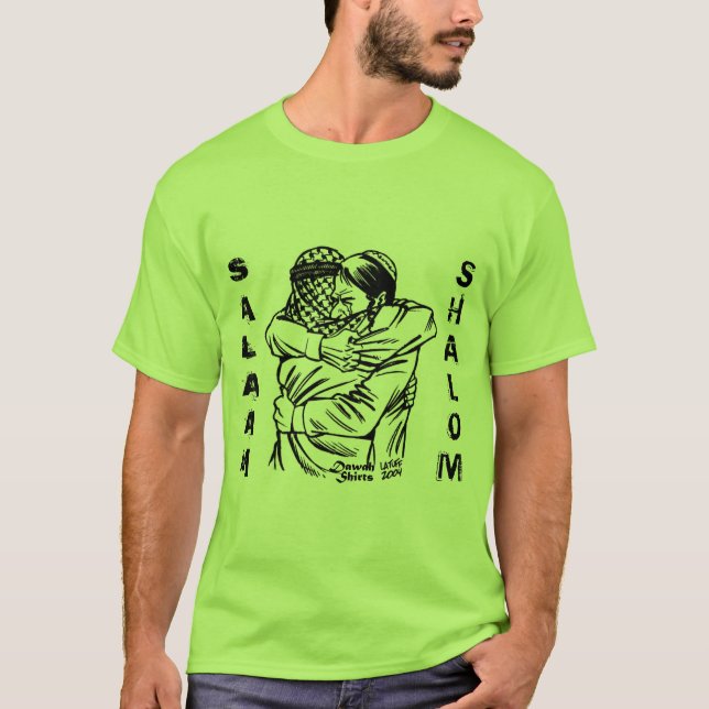 T-shirt Salaâm Shalom (Devant)