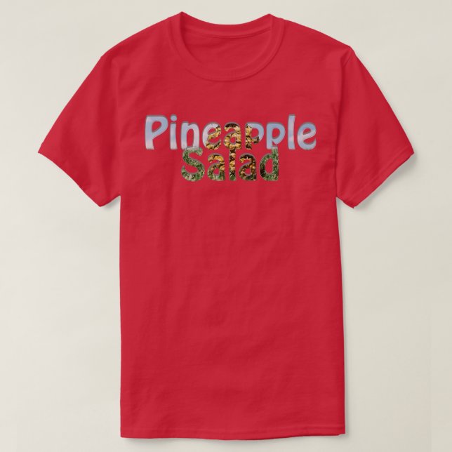 T-shirt Salade d'ananas (Design devant)
