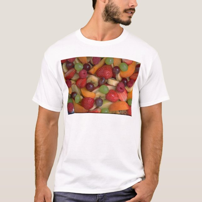 T-shirt Salade de fruits, plan rapproché (Devant)