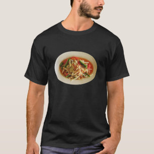T-shirt Salade de Papaya épicé [Som Tam] ... Thai Lao Food