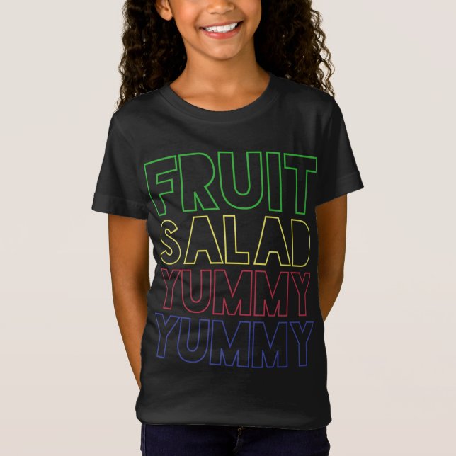 T-Shirt SALADE FRUITS YUMMY YUMMY (Devant)