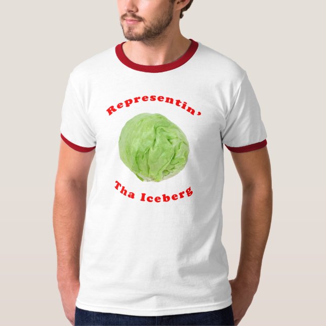 T-shirt Salade "Iceberg" de tha de Representin (Devant)