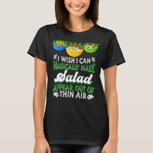 T-shirt Salade Magie Aliments sains Légumes Légume Foodi