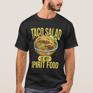 T-shirt Salade Taco Alimentation Taco Salade Est Mon Espri