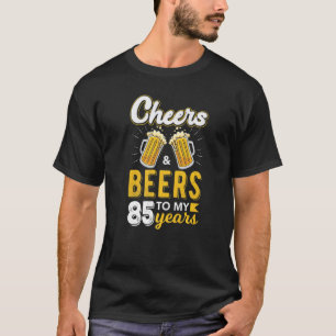 T-shirt Salades et bières à 85 ans Anniversaire