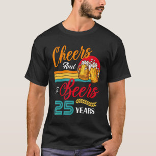 T-shirt Salades et bières vintages à mon Anniversaire de 2