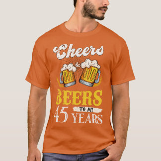 T-shirt Salades Et Bières vintages À Mon Anniversaire De 4