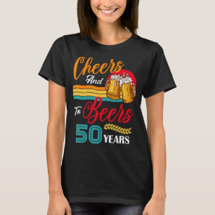 T-shirt Salades et bières vintages à mon Anniversaire de 5