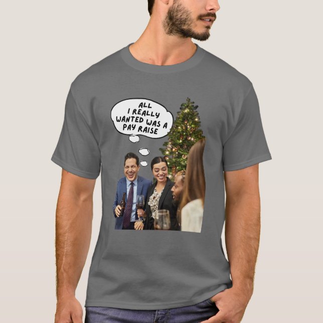 T-shirt Salaire de Noël (Devant)