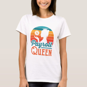 T-shirt Salaire Queen Greffier Spécialiste Gestionnaire Fe