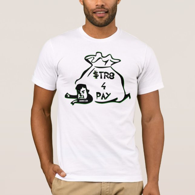 T-shirt salaire $tr8 4 (Devant)