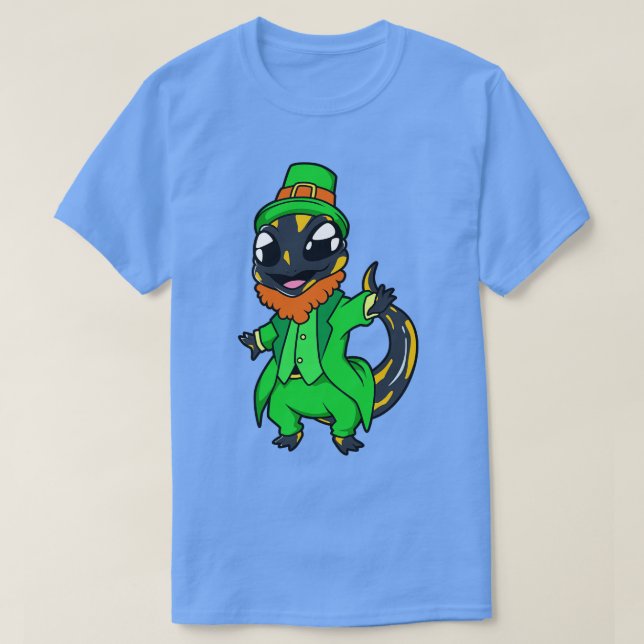T-shirt Salamander St patrick incendie Salamander (Design devant)