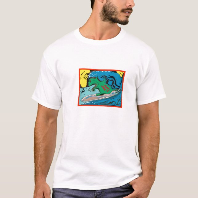 T-shirt Salamandre de Surfin (Devant)