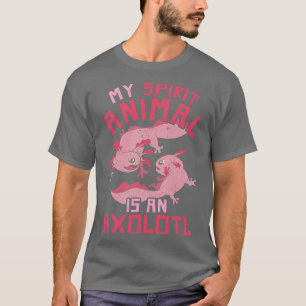 T-shirt Salamandre Mexicaine Animaux Mon Esprit Animal Est