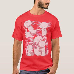 T-shirt Salamandre mexicaine Pet Axolotl Lover Cute Axolot
