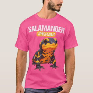 T-shirt Salamandre Whisperer Salamandre Fire Salamander