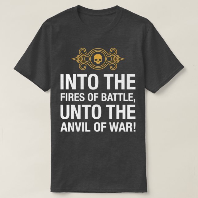 T-shirt Salamandres Battleck Miniature Wargaming T (Design devant)