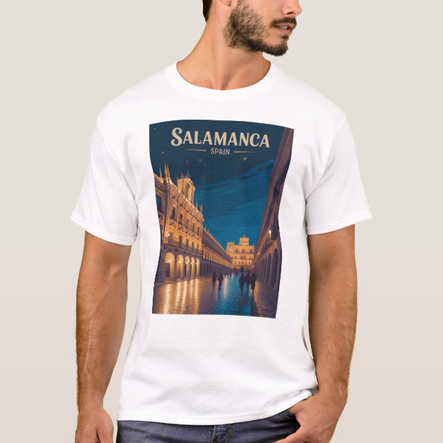 T-shirt Salamanque Espagne (Devant)