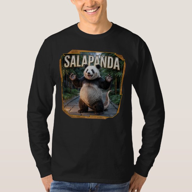 T-shirt Salapanda Photographie Combo Créature Drôle (Devant)
