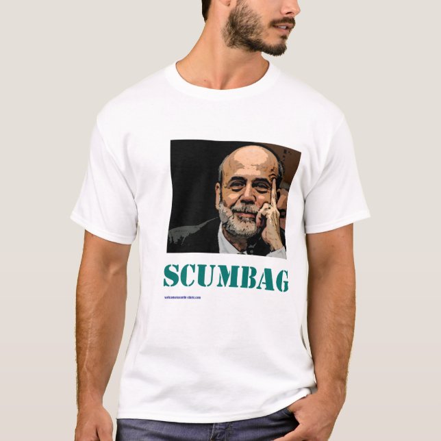 T-shirt Salaud Ben Bernanke (Devant)