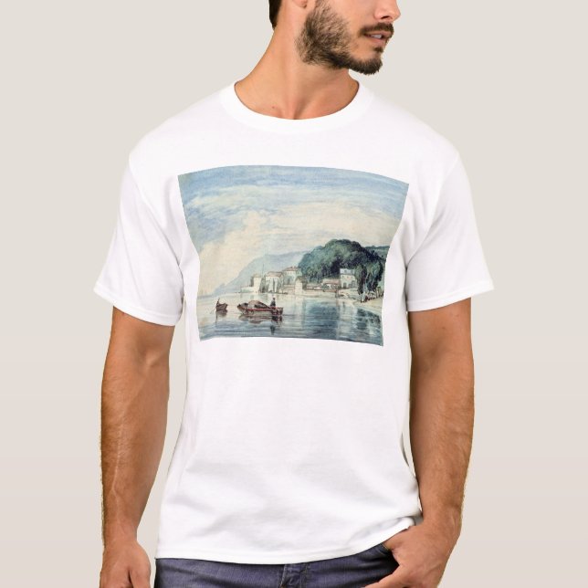 T-shirt Salcombe, Devonshire (Devant)