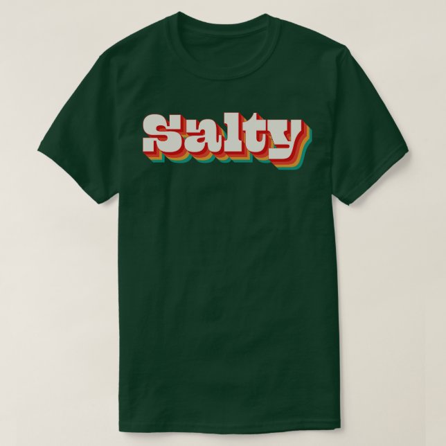 T-shirt Salé (Design devant)