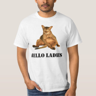 T-shirt sale de chat, bonjour le T-shirt graphique