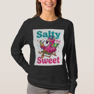 T-shirt Salé mais Douce Mignonne Sublimation d'Été