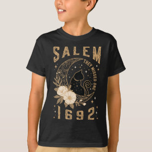 T-shirt Salem 1692 Ils Ont Manqué Un Procès De Sorcière Bl