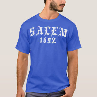 T-shirt Salem 1692 Stylish Goth Typography 1