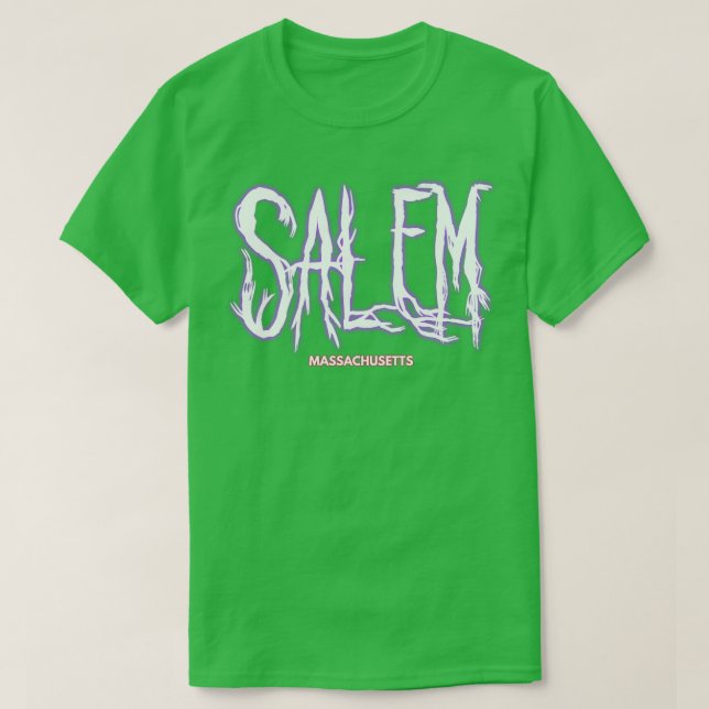 T-shirt SALEM Massachusetts (Design devant)