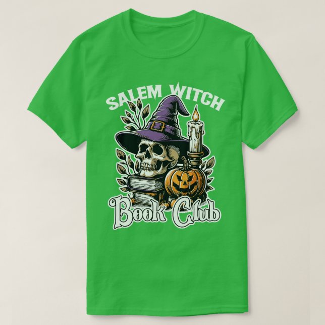 T-shirt Salem Witch Book Club 1 (Design devant)