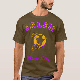 T-SHIRT SALEM WITCH VILLE POUR HALLOWEEN