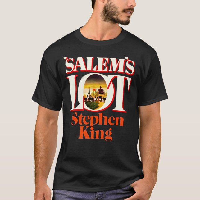 T-shirt Salem&x27 ; s Lot - King First Edition Series Esse (Devant)