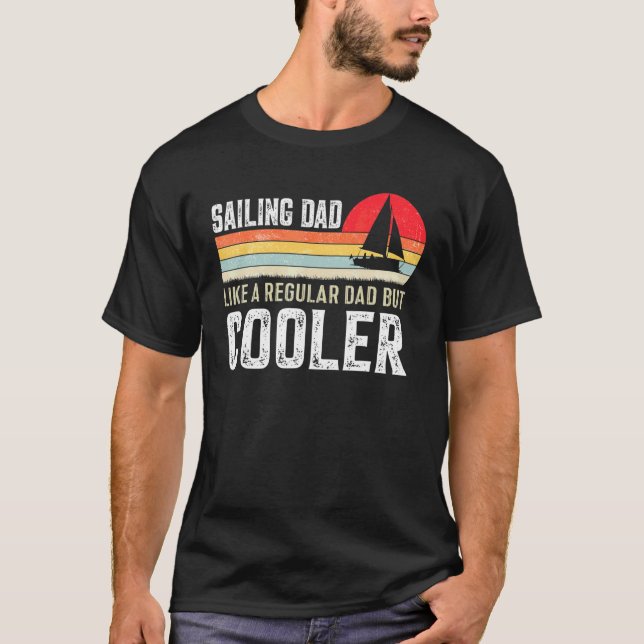 T-shirt Saler Papa Comme Un Père Régulier Mais Saler (Devant)