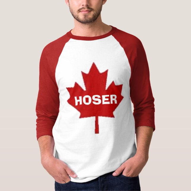 T-shirt saleté, HOSER (Devant)
