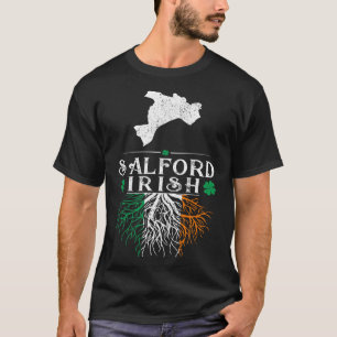 T-shirt Salford UK City Irish Roots St Patrick Day