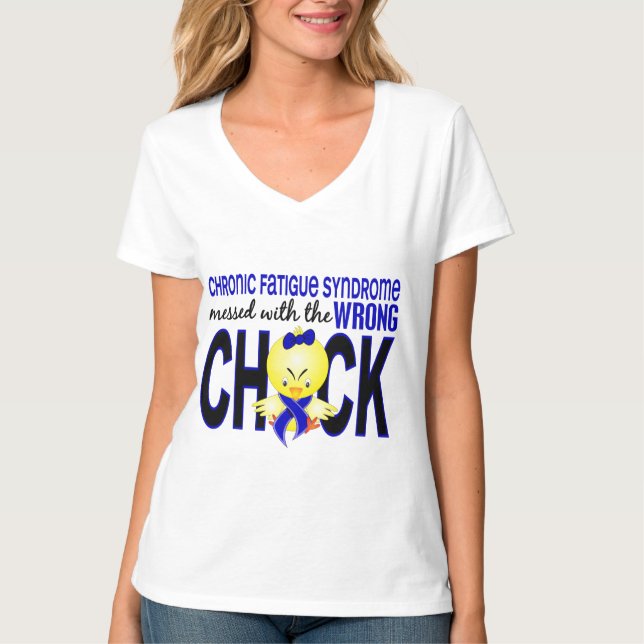 T-shirt Sali avec le poussin faux CFS (Devant)
