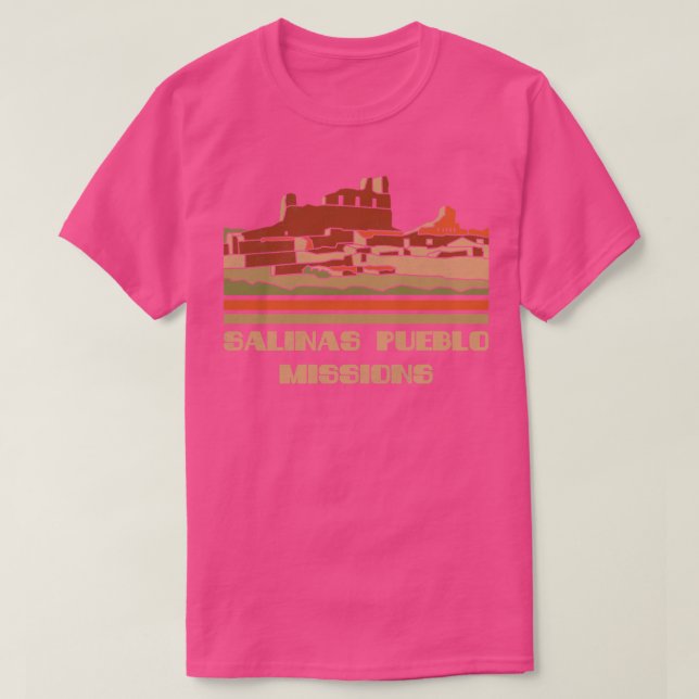 T-shirt Salinas Pueblo Missions Monument National Nature L (Design devant)
