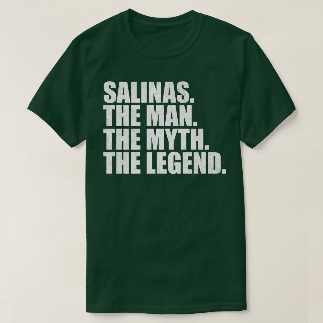 T-shirt SalinasSalinas Nom de famille Salinas nom de famil (Design devant)